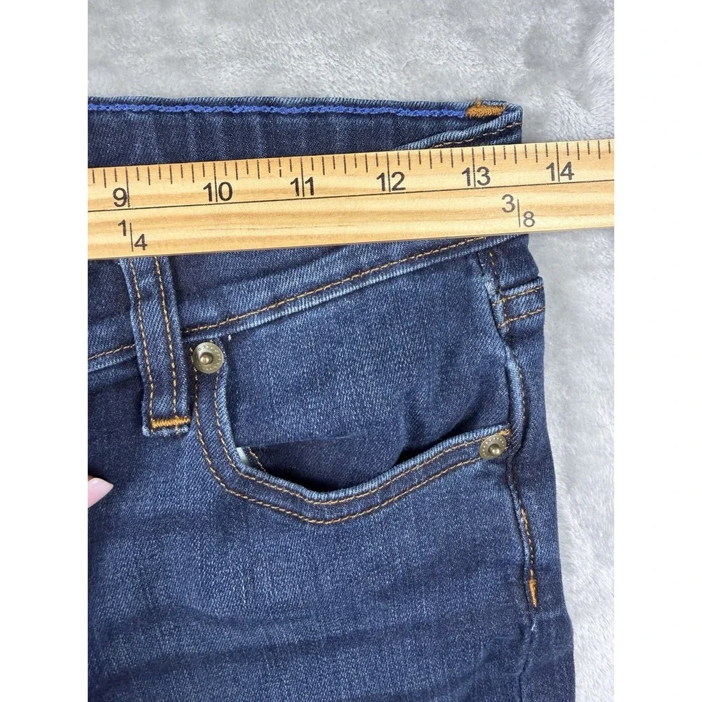 J. Crew Crewcuts Boys Size 10 Slim Fit Flex Jeans Blue Dark Wash